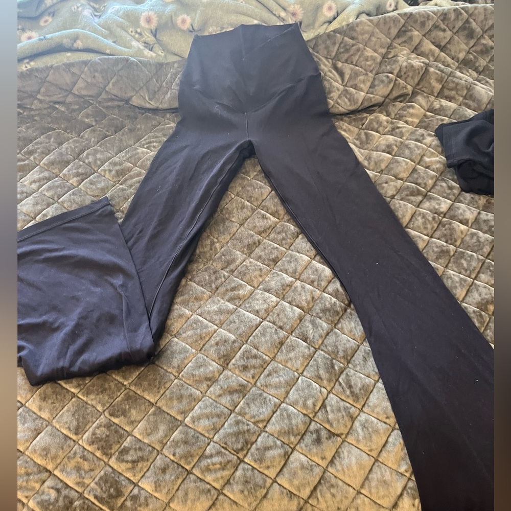 Women's Black High-Waisted Pants